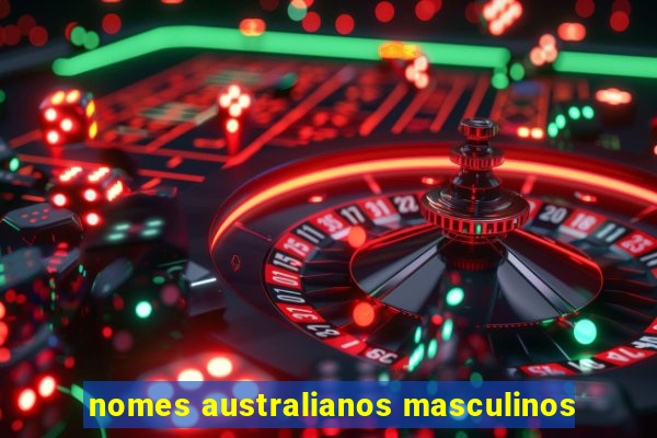 nomes australianos masculinos